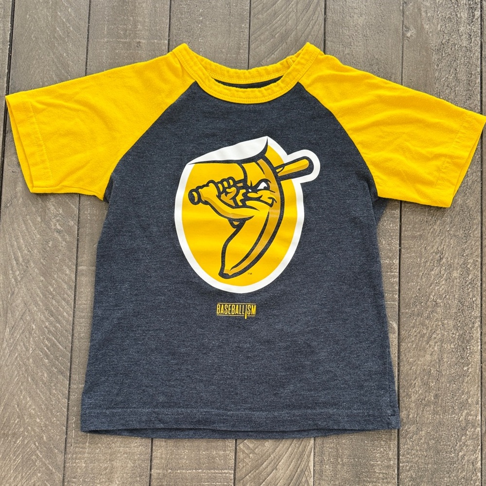 Toddler Savannah Bananas Raglan tee